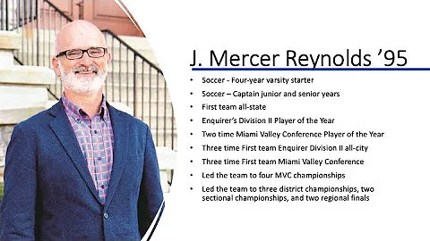 2022 Summit Athletic Hall of Fame: J. Mercer Reyno...
