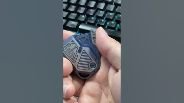 Newly designed fidget toy that requires firm shaking to trigger the switch#edc #fidgetslider