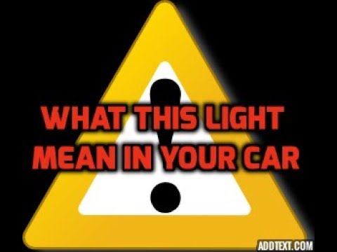 Vw Dashboard Warning Light Triangle With Exclamation Mark On