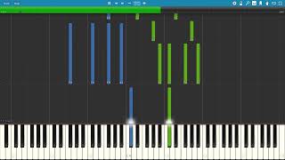Minecraft - C418 | Minecraft Piano Tutorial (With Note Labels)