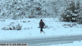 Fuerte nevada en el sur del país