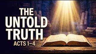 Acts 1–4 Explained: What Most Bible Teachers Miss