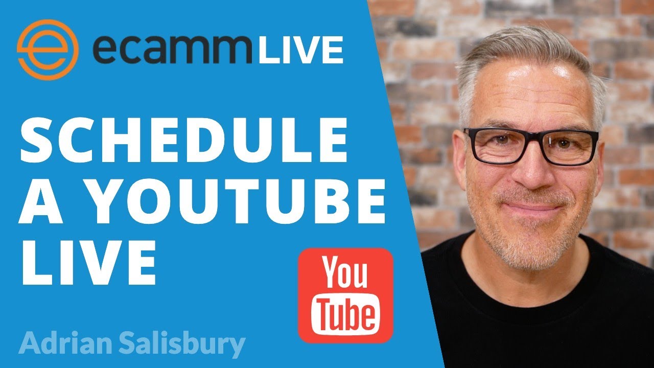 Ecamm Live: How To Schedule A Live Stream To YouTube