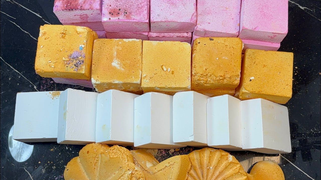 Crispy Pink and nice  Plain, Buttery Yellow | Oddly Satisfying 