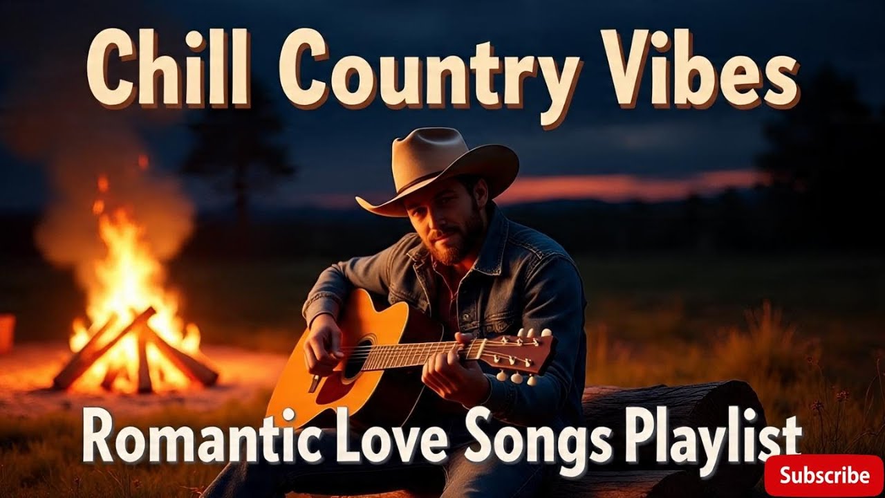 Top Country Love Songs for a Quiet Night at Home - Acoustic Romantic Playlist