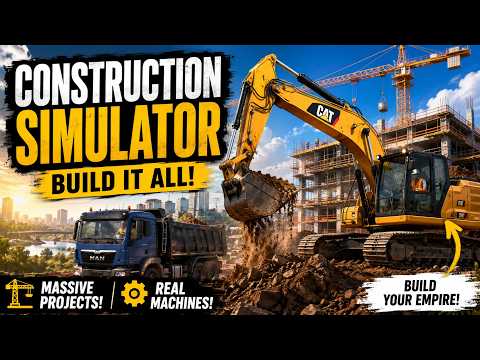Construction Simulator! DAY 1 #constructionsimulator  #simulatorgames #gaming