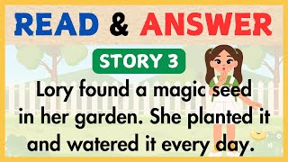 READING SHORT STORY 3 for GRADE 1  -  with Question & Answer  -- Reading Comprehension Vocabulary