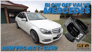 How to Install Blow Off Valve Mercedes C250 Go Fast Bits