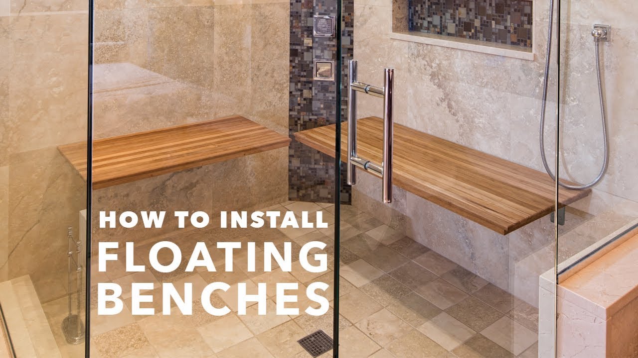 HOW TO INSTALL FLOATING BENCHES - Carry Capacities up to 500