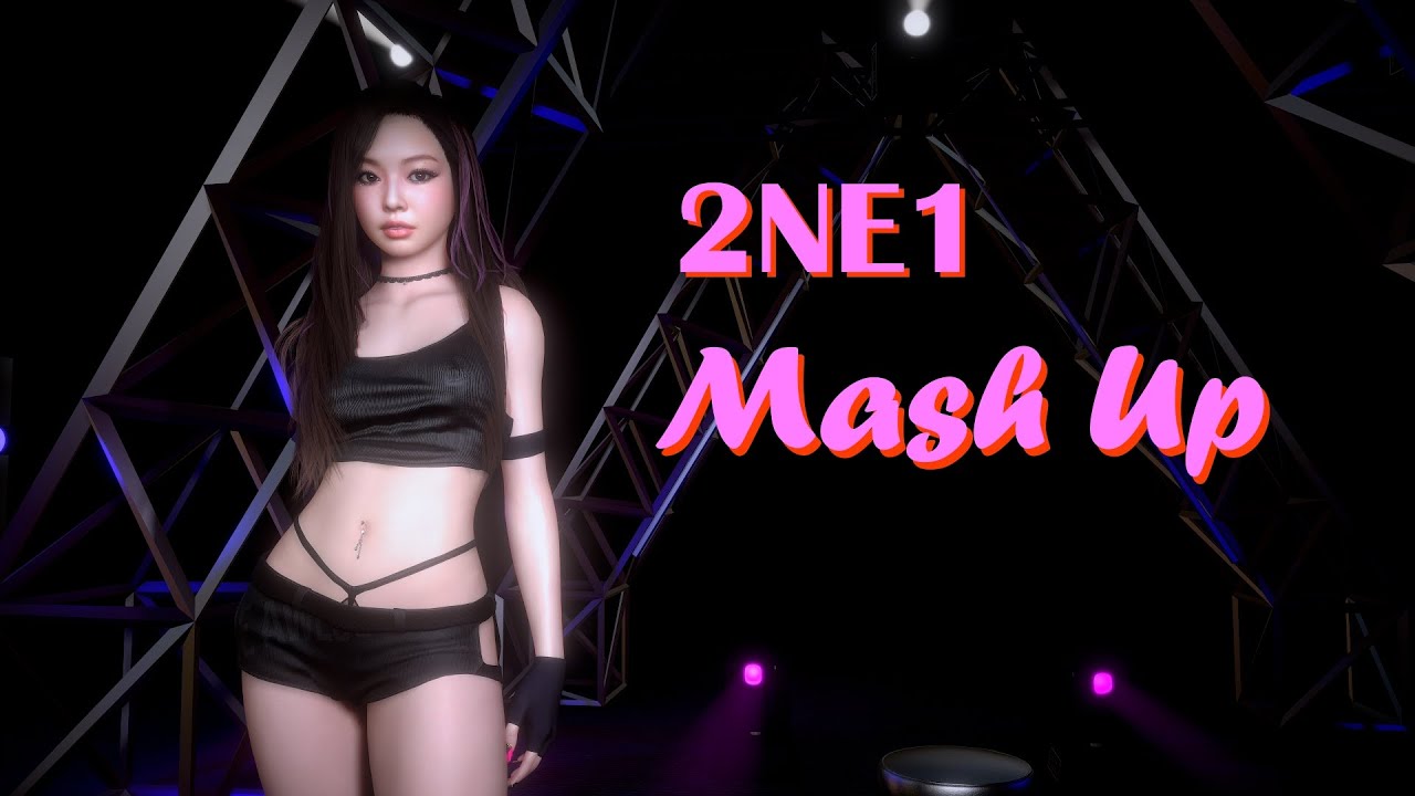 [VaM MMD]  -  2NE1 Mash Up  -  BABYMONSTER
