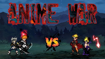 Ichigo TYBW V2 OP & Asta V3(All Form) VS Naruto OP & Meliodas Full Assault V3 in Jump Force Mugen