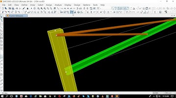 how to design sap2000 v20 steel structural