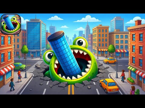 Hole.io - Eat The Tower 🔥 | Pure gameplay (NO TAKING, JUST ACTION) PART 29 