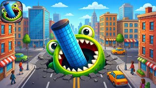 Hole.io - Eat The Tower 🔥 | Pure gameplay (NO TAKING, JUST ACTION) PART 29  screenshot 4