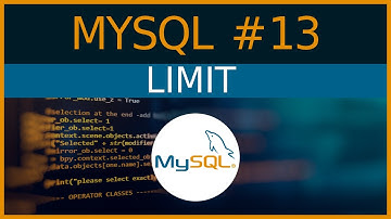LIMIT - #13 MySQL tutorial for Beginners