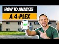 How To Calculate the Numbers on a 4-Plex (house hack and standard)