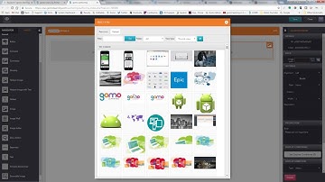 Adding screens and content using the gomo editor