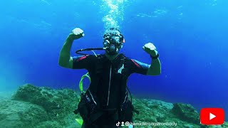 My second experience of scuba diving in Corfu #corfuisland #scubadiving #travel #greece #diving