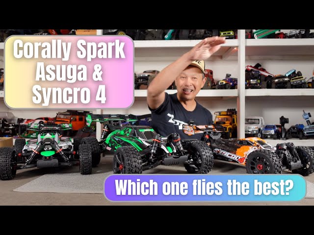 Corally Syncro 4, Asuga, Kagama, and Spark - how are they different and which one is best for you.