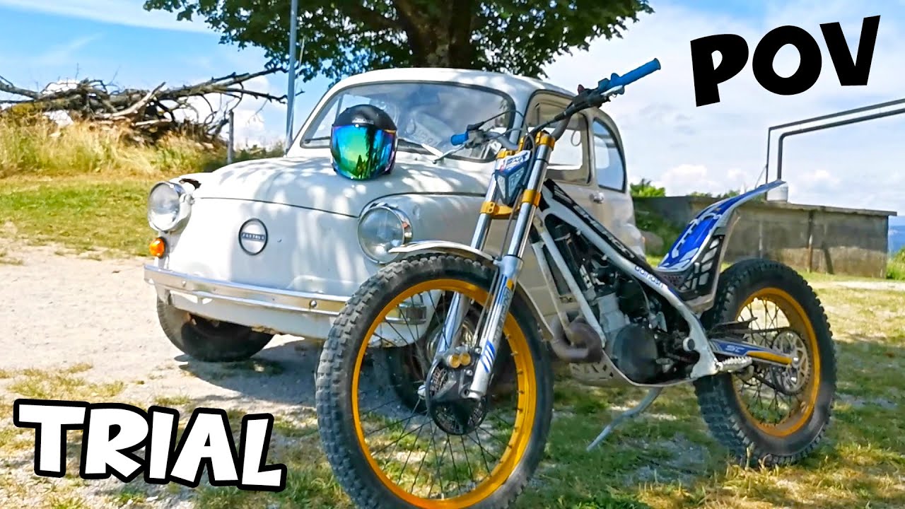 Триальный мотоцикл вместо кроссового? | Легкий мотоцикл