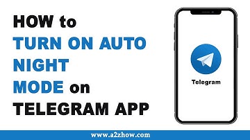 How to Turn ON Auto Night Mode on Telegram App