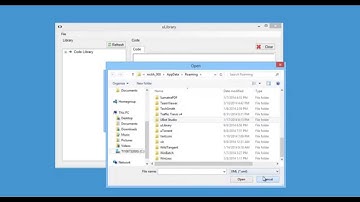 uLibrary - A Ubot Studio Library, Code Viewer And Launcher