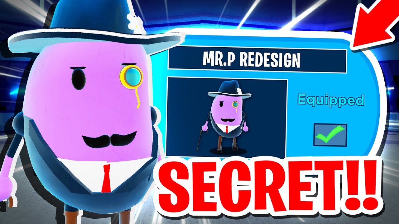 you have found the secret mr.p skin! - Roblox