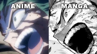 Anime Vs Manga - My Hero Academia Final Season Episode 6
