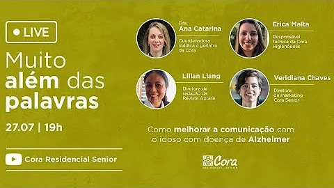 O que conversar com uma pessoa que está com Alzheimer?