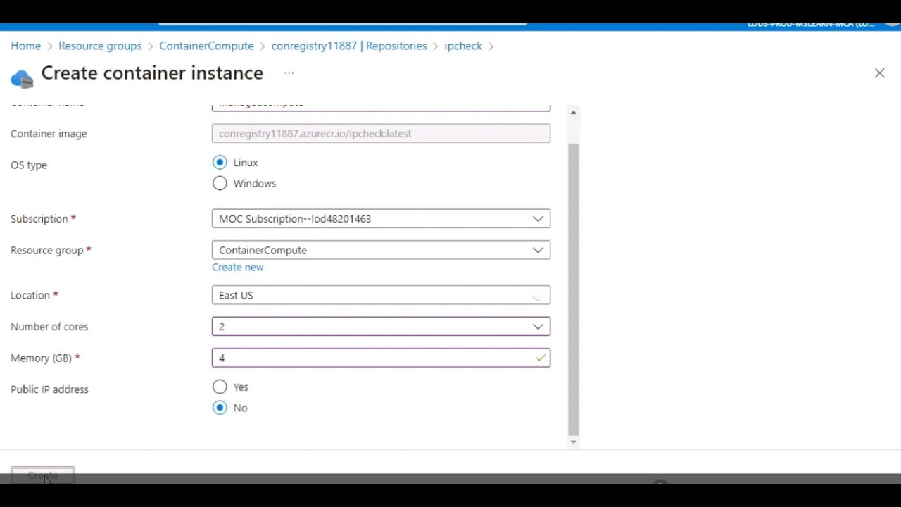 AZ 204 Tutorial 5 How To Create and Deploy Containers in Registry Using ...