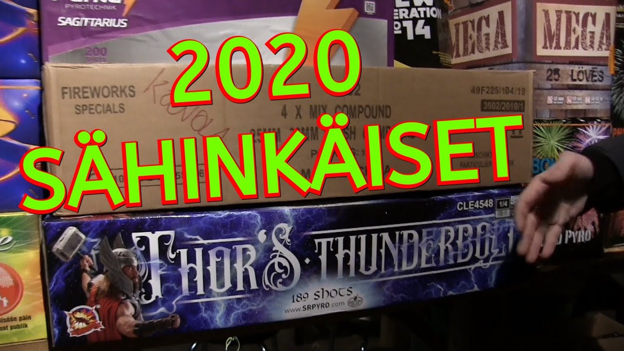 2020 Koko ilotulitesetti