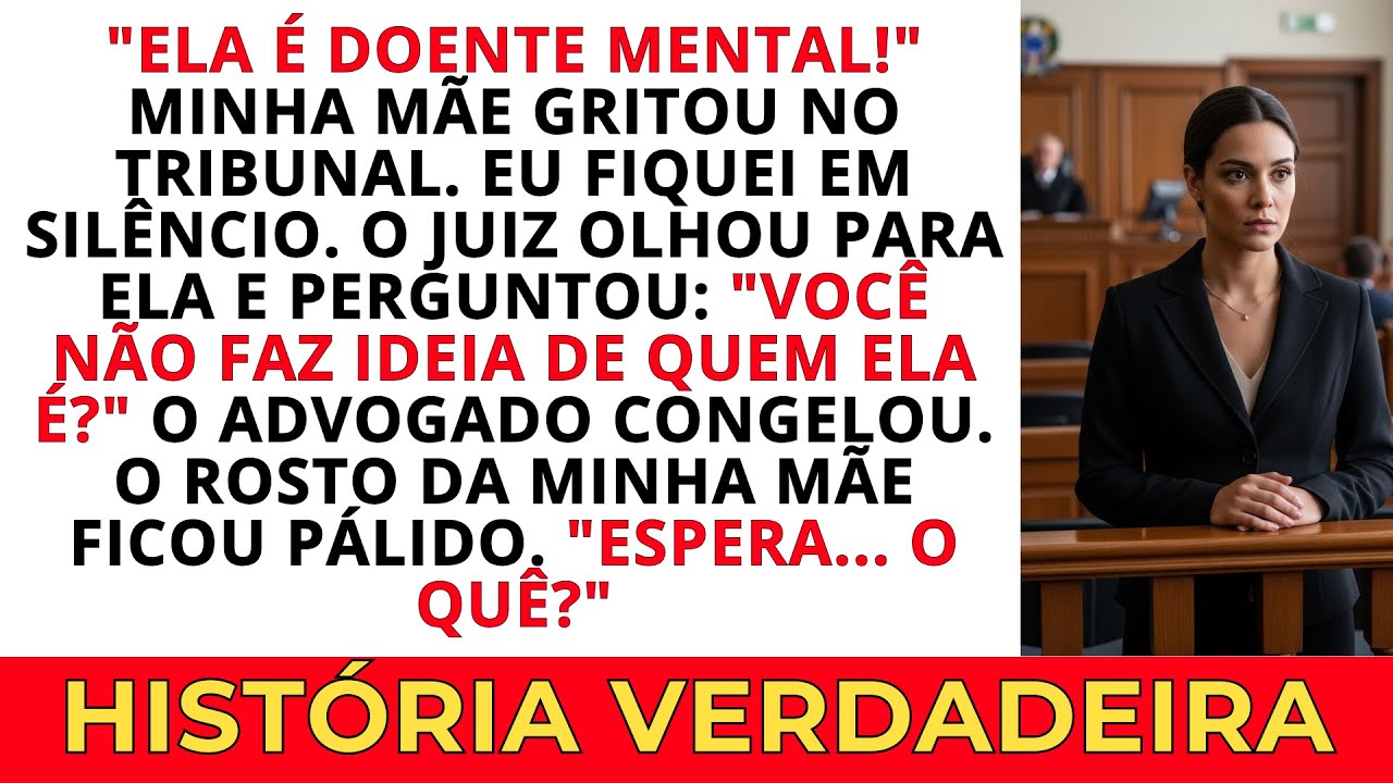 Minha Mãe Gritou Comigo no Tribunal: 'Ela é uma Vergonha!' — Até o Juiz se Inclinar e Dizer...