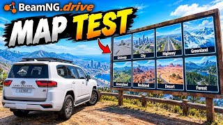 Exploring The ULTIMATE Grid Mod In BeamNG.drive! 🚘 High Graphics #beamngdrive #map #test 