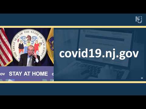 Holding a COVID-19 briefing. WATCH: