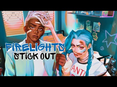 ARCANE [AMV] FIRELIGHTS | STICK OUT #amv #leagueoflegends #arcane