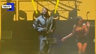 Kizz Daniel shuts down Wembley OVO for Vado at 10 Tour; kisses wife on stage