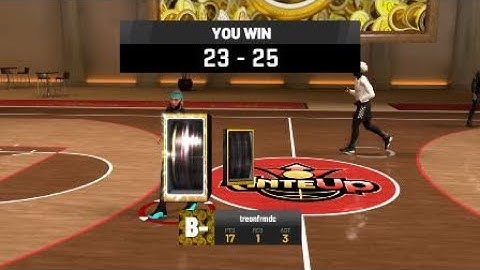 NBA 2k20 Comp stage gameplay.