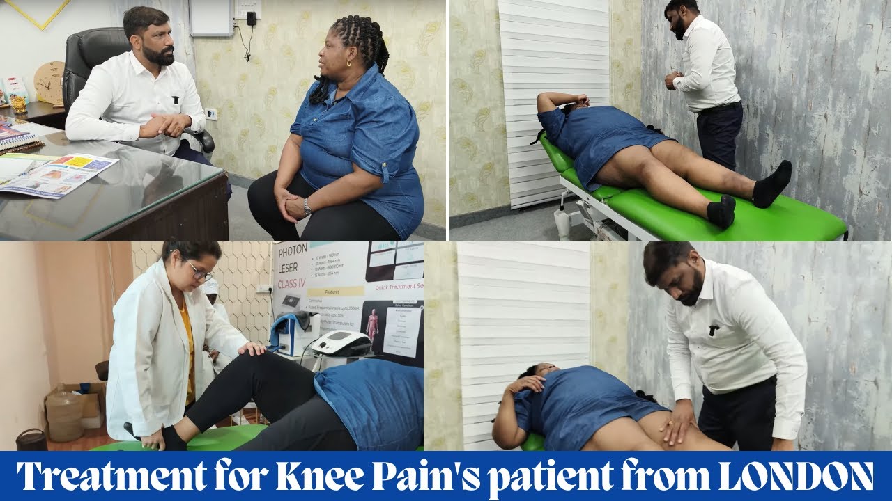 Treatment for Knee Pain patient from LONDON by Dr. Arvind Jaga | 