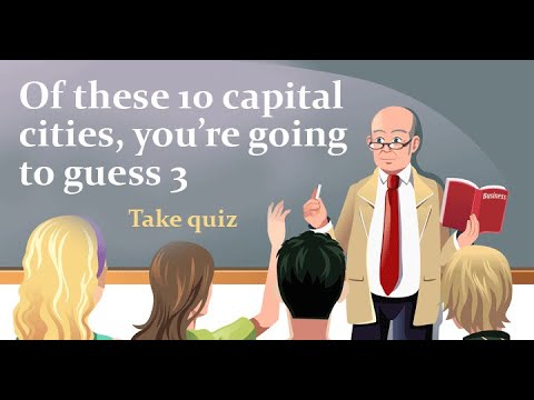 Capital Cities Quiz