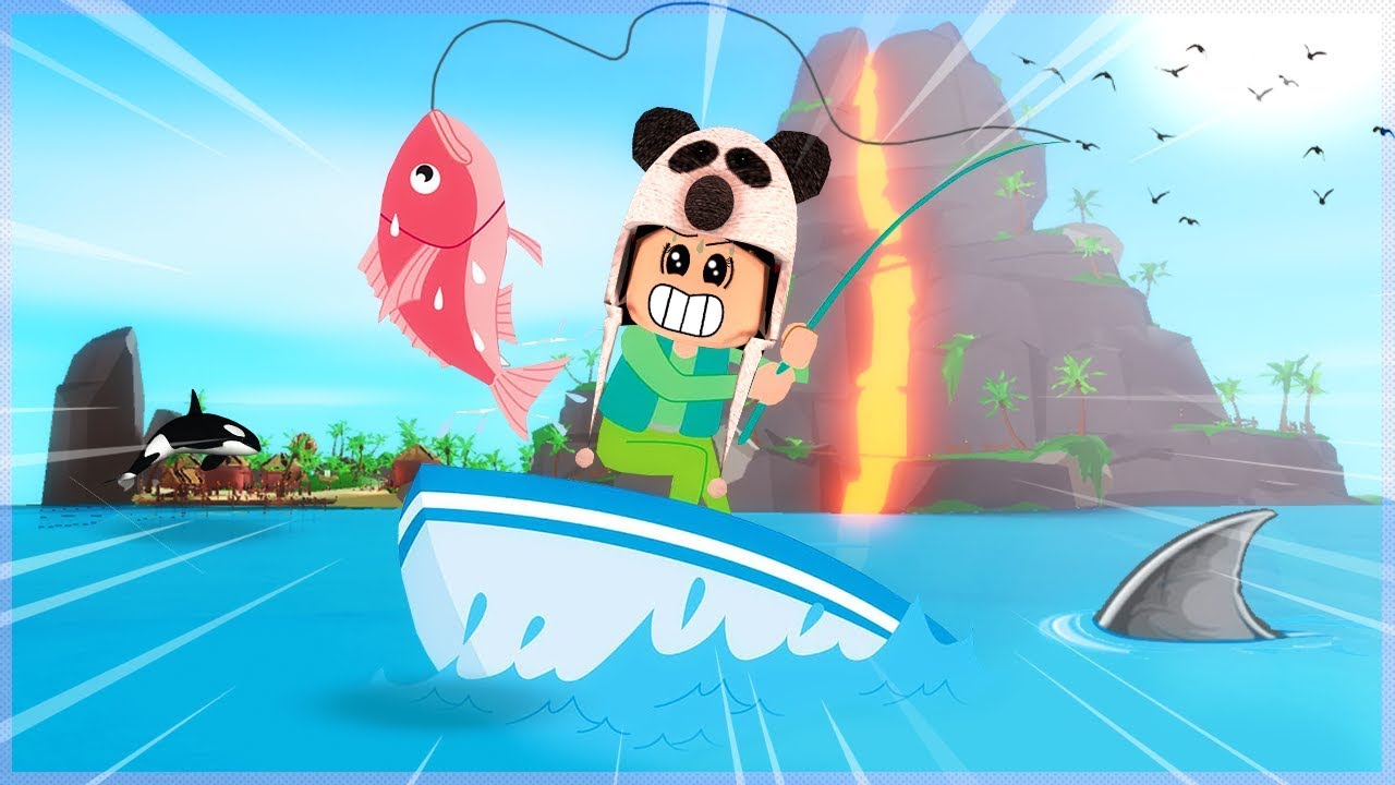 MELHOR SIMULADOR DE PESCARIA DO ROBLOX Roblox (Fishing Simulator