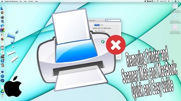 Removing Printer and Scanner from iMac and MacBook: Quick and Easy Guide