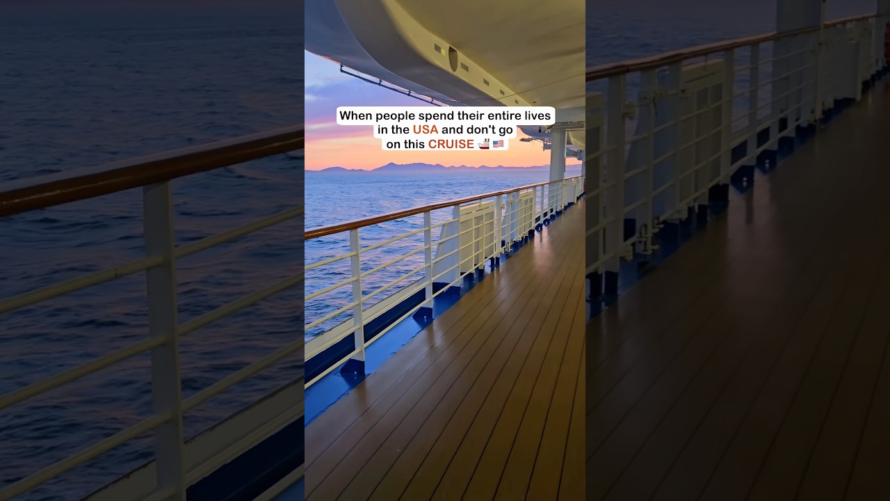 Best cruise in USA- must do experience in USA-Alaska cruise shots #bestcruise