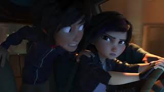 Big Hero 6 Car Chase Scene