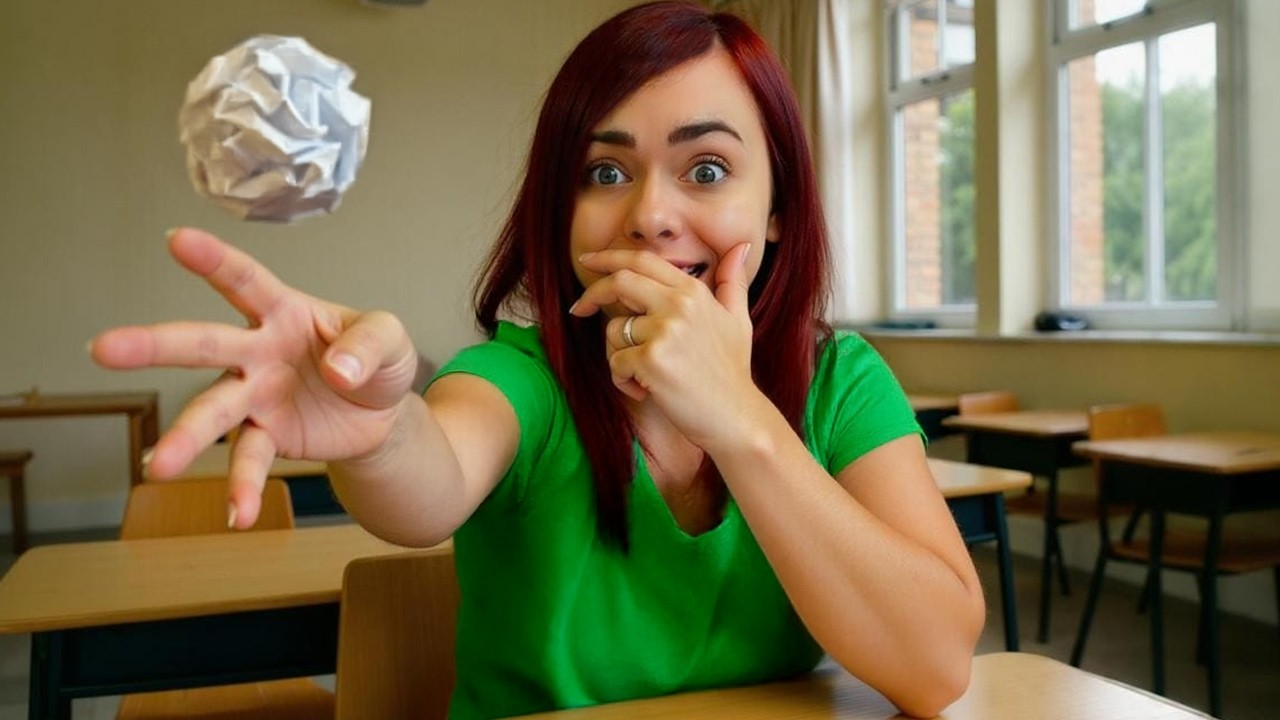 Megdobtam a TANÁRNŐT, büntetésbe kerültem! - School Time Horror