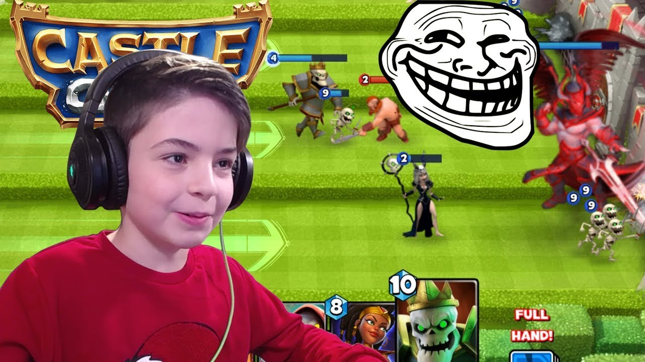 TROLL IN CASTLE 1 😂😂😂 #3 - Castle Crush