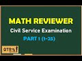 Math reviewer for civil service exam part 1 125