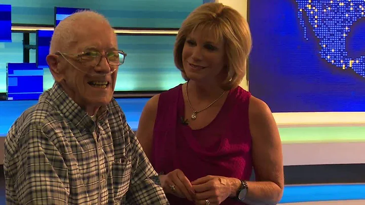 Kristi Krueger's biggest fan visits Local 10 studios