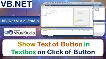 P13 | Windows Application to Show Text of Button in Textbox on Click of Button and vice versa | .Net