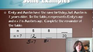 Envision Lesson 8-2: Patterns and Expressions