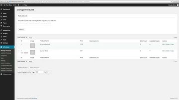 Creating Your Products in WP eStore Plugin